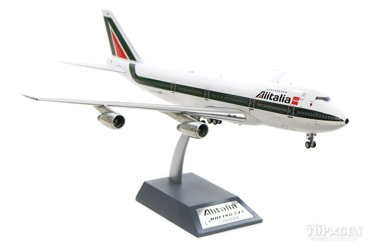 1/200 B747-200 Alitalia アリタリア航空 InFlight200 747-200 アリタリア航空 01年 （スタンド付属） I-DEMY