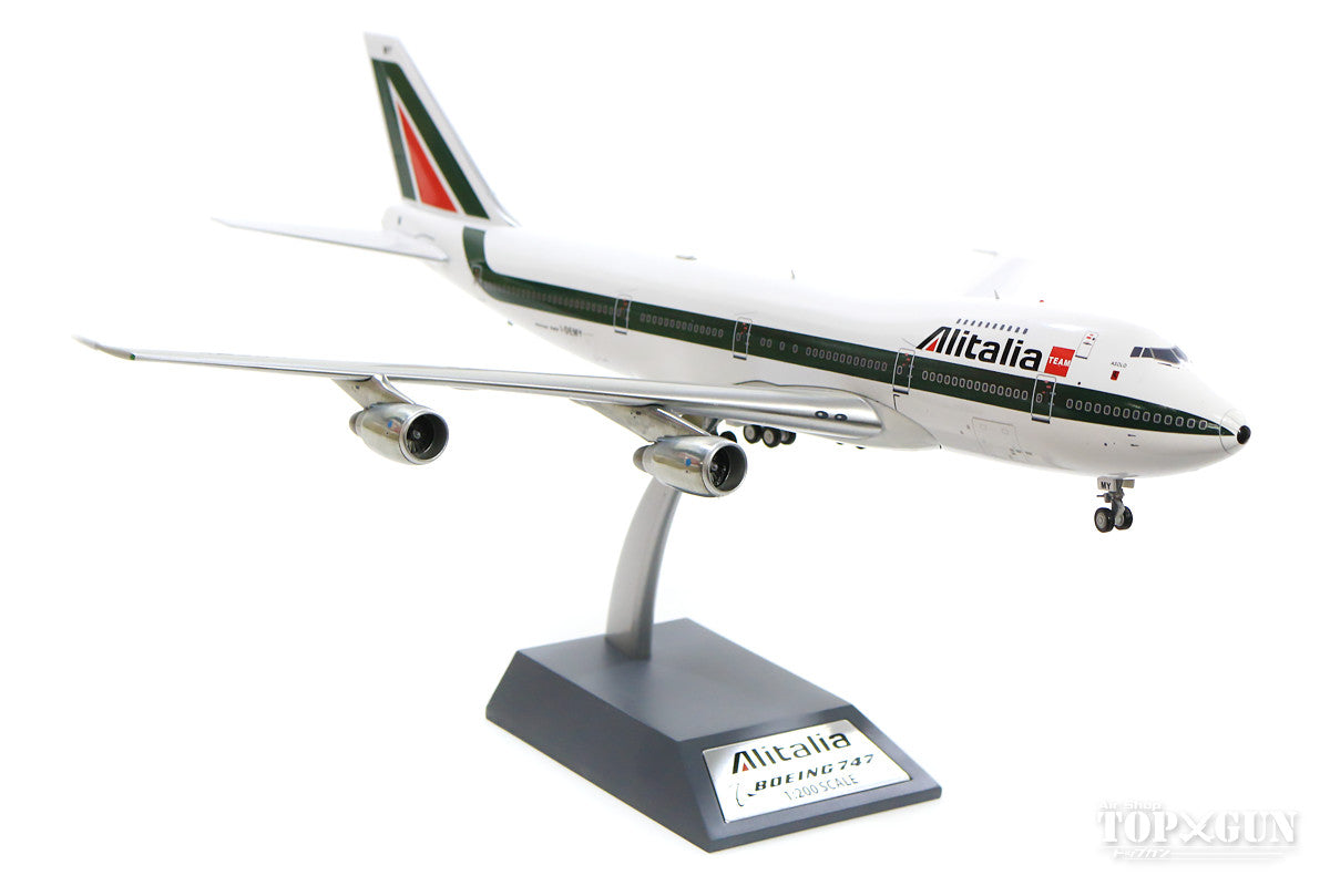 747-200 Alitalia 2001 (stand included) I-DEMY "Asolo" 1/200 *Made of metal [IF7420518]