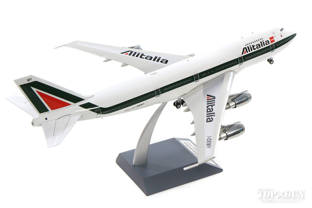 747-200 Alitalia 2001 (stand included) I-DEMY "Asolo" 1/200 *Made of metal [IF7420518]