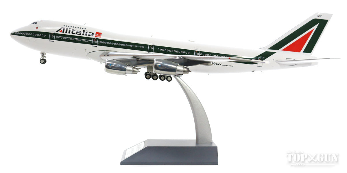 747-200 Alitalia 2001 (stand included) I-DEMY "Asolo" 1/200 *Made of metal [IF7420518]