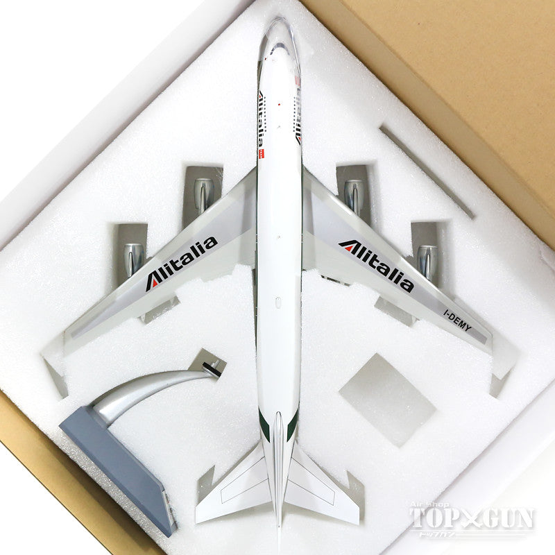 747-200 Alitalia 2001 (stand included) I-DEMY "Asolo" 1/200 *Made of metal [IF7420518]