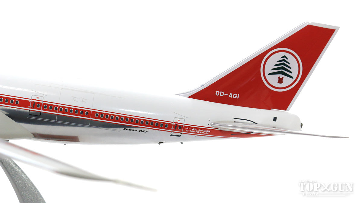 747-200 MEA Middle East Airlines 1970s (stand included) OD-AGH 1/200 *Made of metal [IF7420618P]