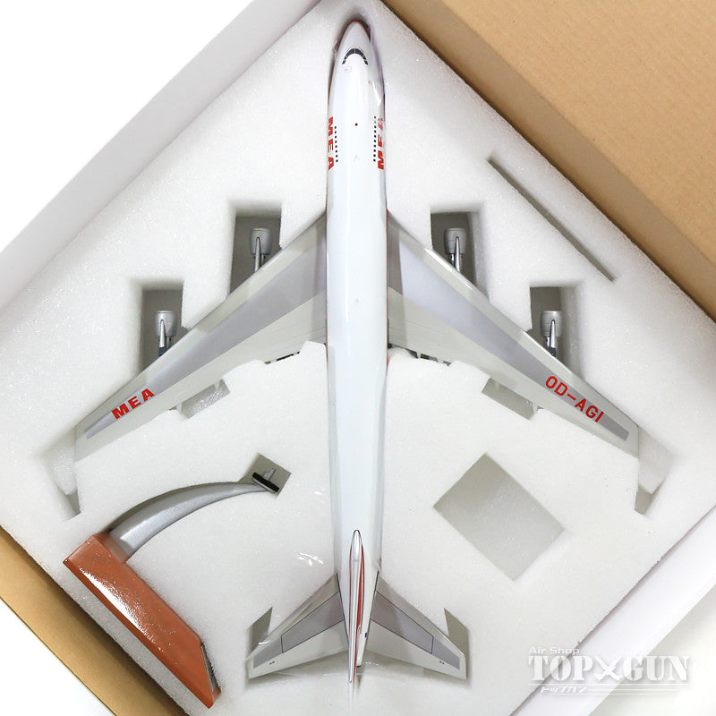 747-200 MEA Middle East Airlines 1970s (stand included) OD-AGH 1/200 *Made of metal [IF7420618P]