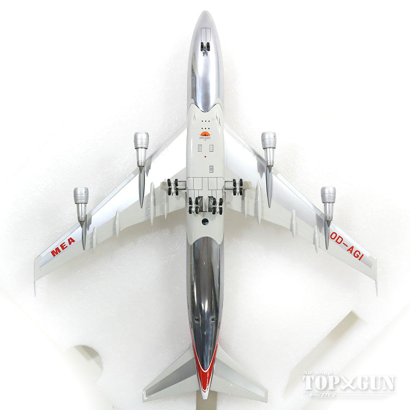 747-200 MEA Middle East Airlines 1970s (stand included) OD-AGH 1/200 *Made of metal [IF7420618P]