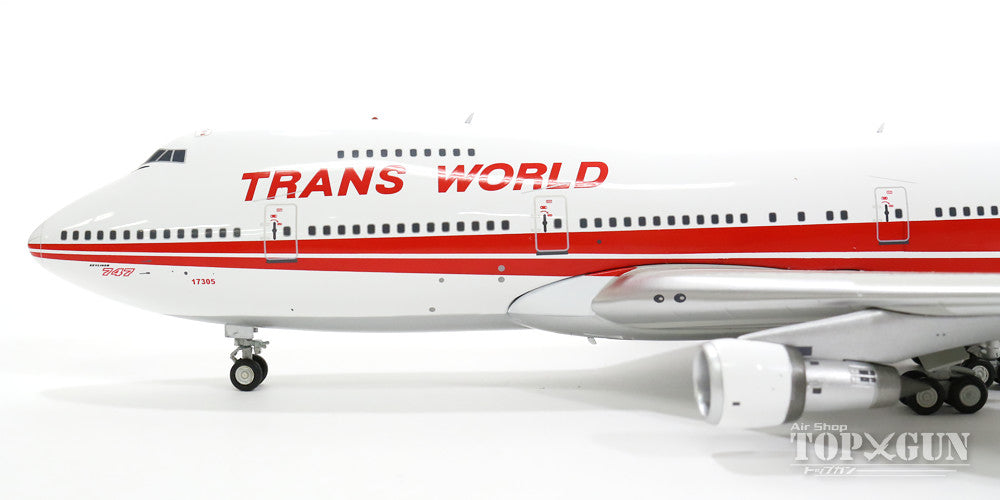 747-200 TWA Trans World Airlines 8-90s N305TW (stand included) 1/200 *Made of metal [IF7421015]