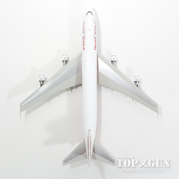 747-200 TWA Trans World Airlines 8-90s N305TW (stand included) 1/200 *Made of metal [IF7421015]