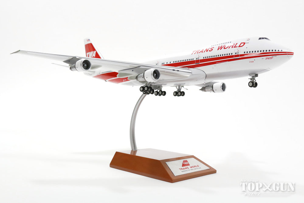 747-200 TWA Trans World Airlines 8-90s N305TW (stand included) 1/200 *Made of metal [IF7421015]