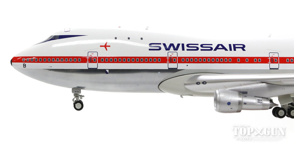 747-200B Swissair 1970s Polished Finish HB-IGB "Zurich" (Stand Included) 1/200 *Made of Metal [IF7421216P]