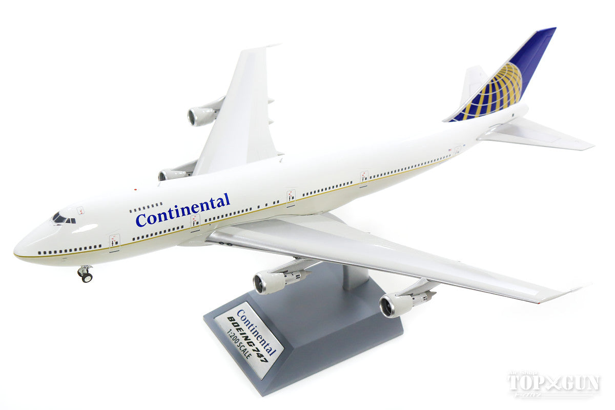 747-200 Continental Airlines 90s (stand included) N33021 1/200 *Made of metal [IF742CO1218]