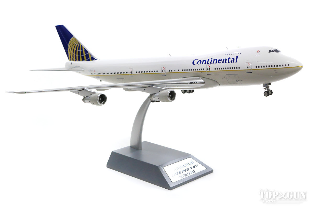 747-200 Continental Airlines 90s (stand included) N33021 1/200 *Made of metal [IF742CO1218]