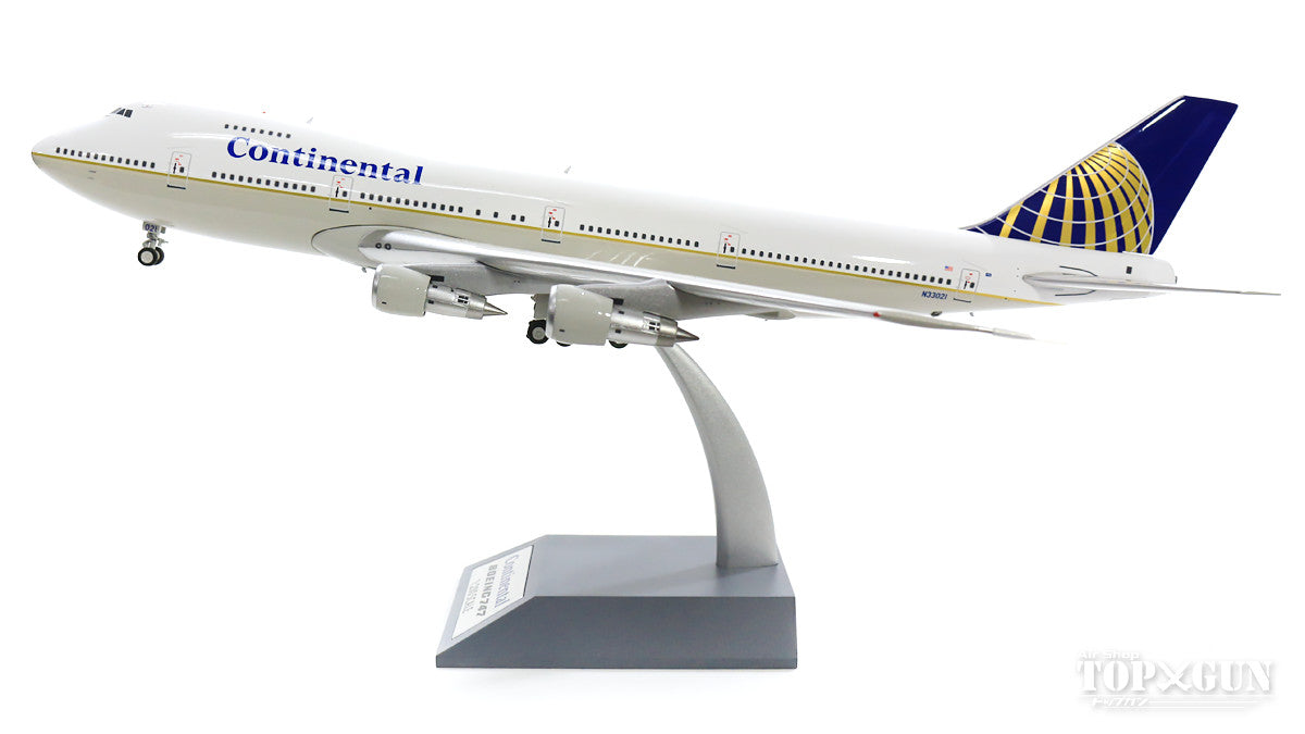 747-200 Continental Airlines 90s (stand included) N33021 1/200 *Made of metal [IF742CO1218]