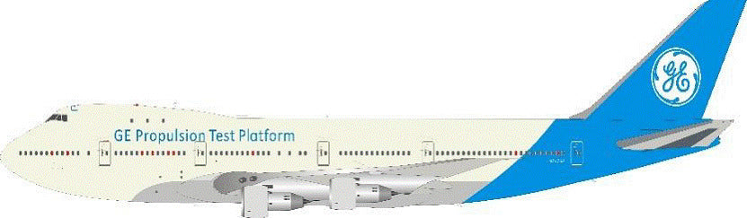 747-100 GEゼネラル・エレクトリック社 エンジンテストベッド機 （スタンド付属） N747GE 1/200 [IF742GE01]