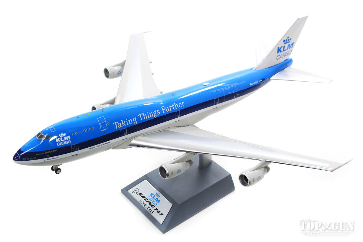 747-200B(SF/SUD) KLMオランダ航空・カーゴ PH-BUH With Stand 1/200 [IF742KLM-100-2]