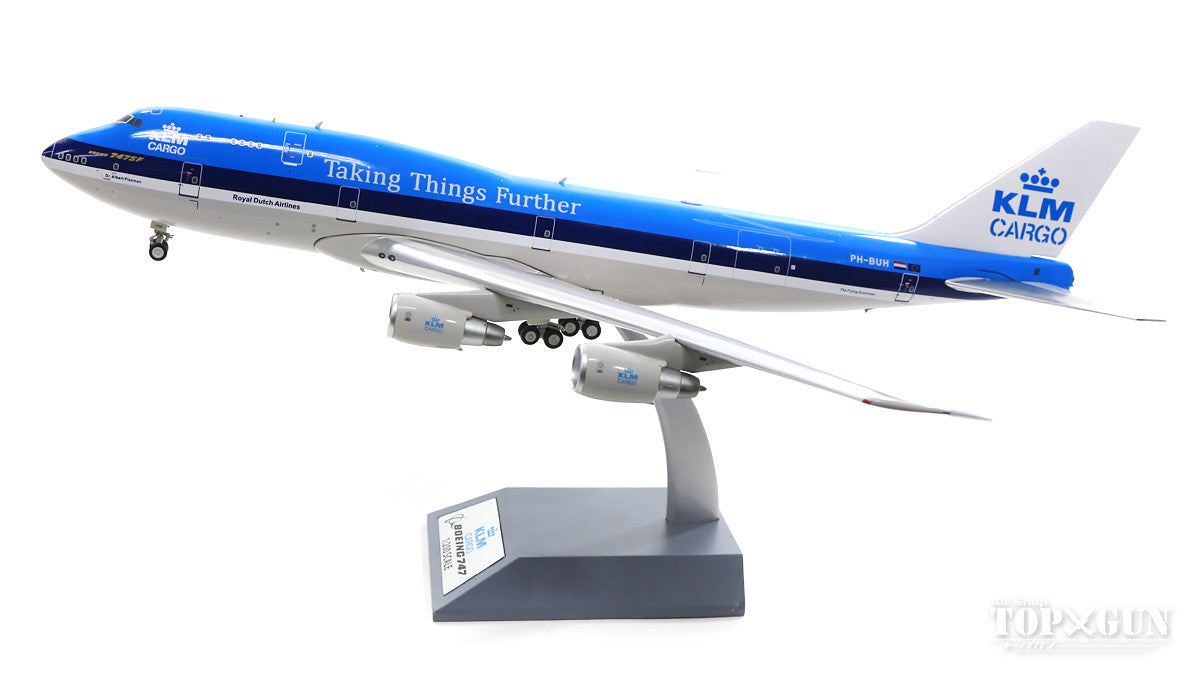 747-200B(SF/SUD) KLMオランダ航空・カーゴ PH-BUH With Stand 1/200 [IF742KLM-100-2]