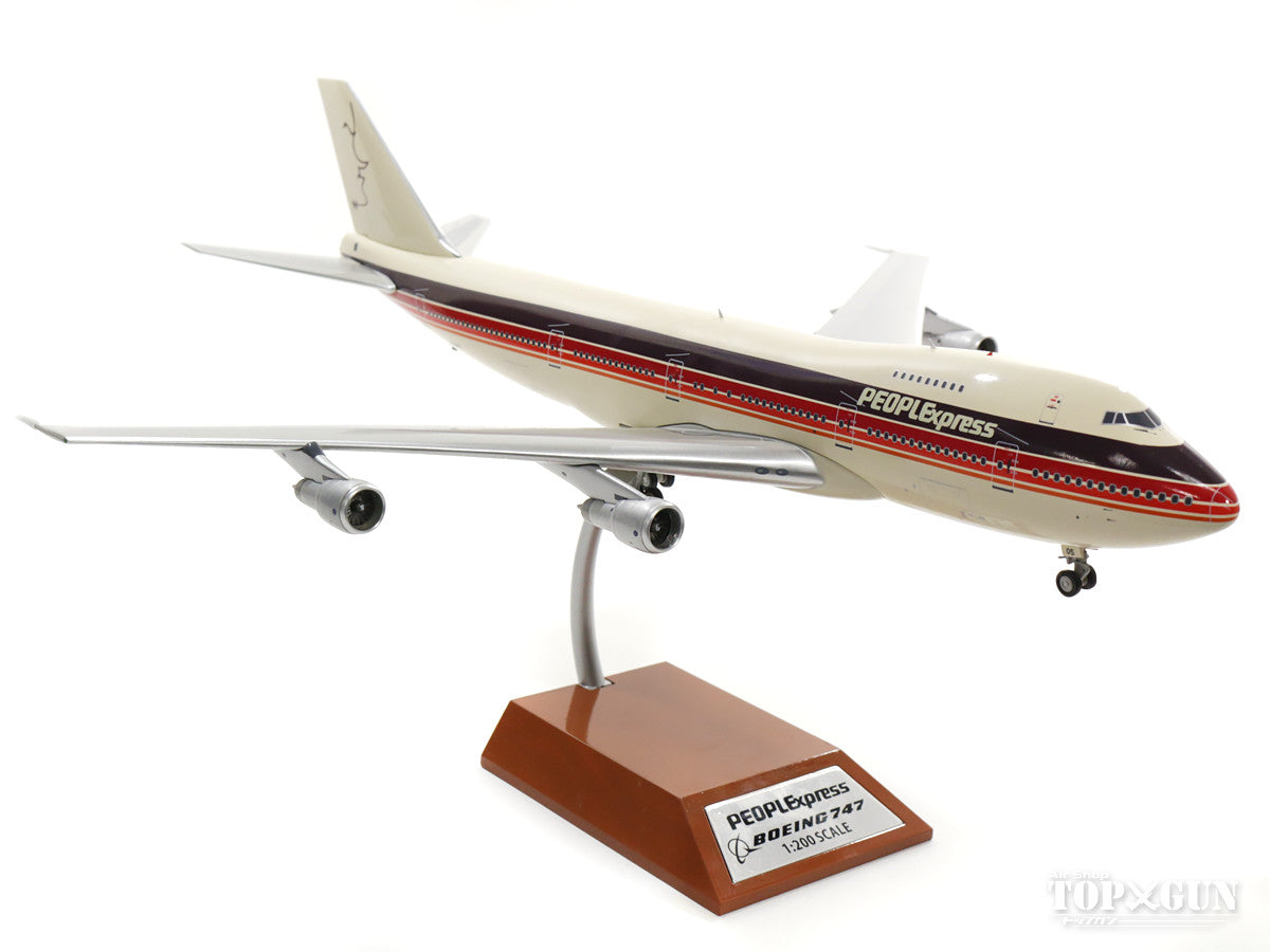 747-200B People Express Airlines Bob Hope N605PE (stand included) 1/200 [IF742PE001]