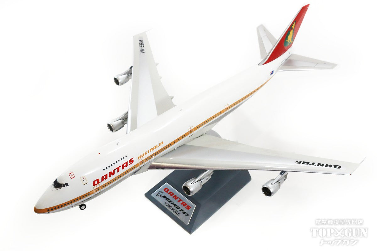 747-200B Qantas VH-EBM Polished (stand included) 1/200 [IF742QF0721P]