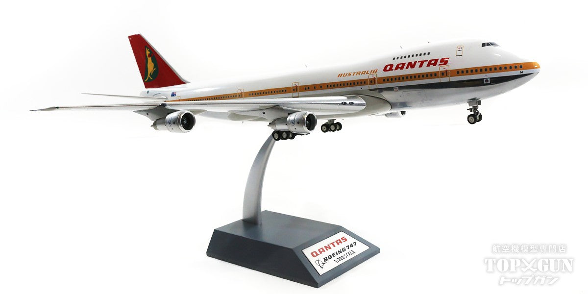 747-200B Qantas VH-EBM Polished (stand included) 1/200 [IF742QF0721P]