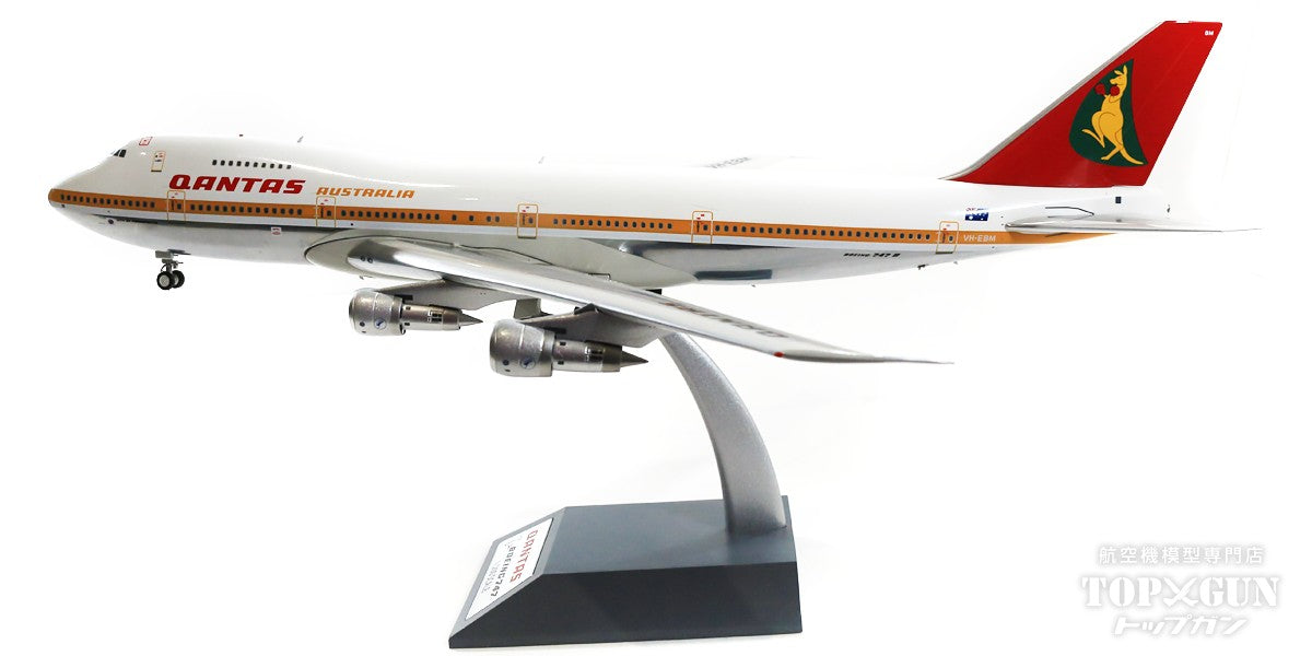 747-200B Qantas VH-EBM Polished (stand included) 1/200 [IF742QF0721P]