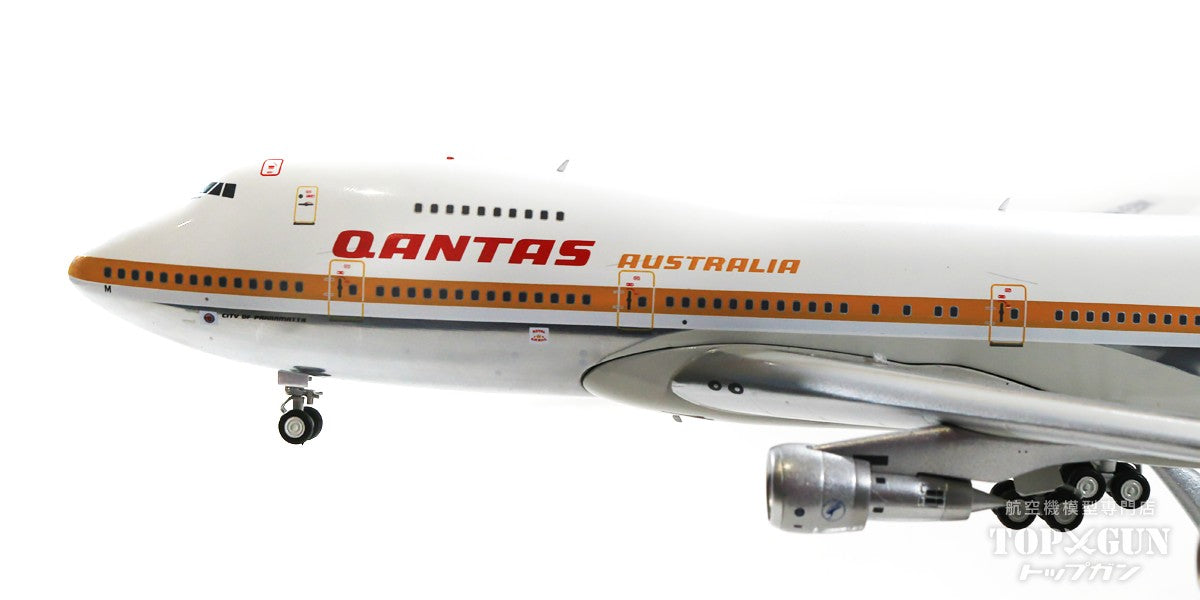 747-200B Qantas VH-EBM Polished (stand included) 1/200 [IF742QF0721P]