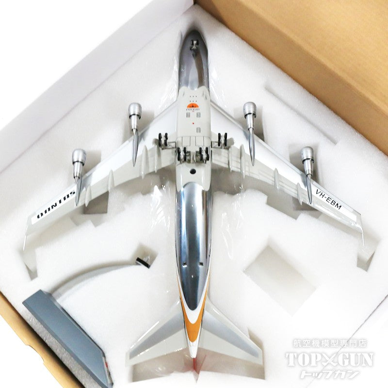 747-200B Qantas VH-EBM Polished (stand included) 1/200 [IF742QF0721P]