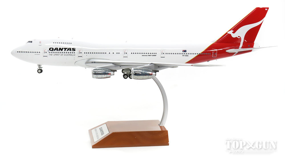 747-200B Qantas VH-EBQ "City of Bunbury" Qantas Founders Museum Preserved Aircraft (Stand Included) 1/200 *Made of Metal [IF742QFA742]