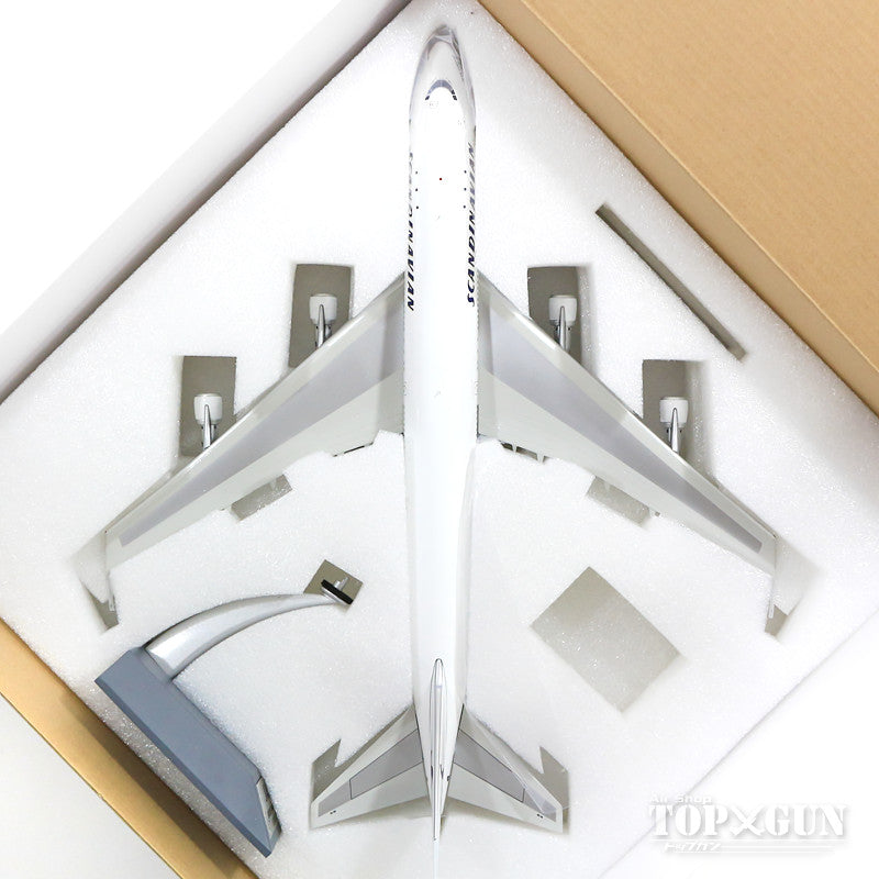 747-200B SAS Scandinavian Airlines 1980s (stand included) LN-AEO "Ivar Viking" 1/200 *Made of metal [IF742SAS0618]