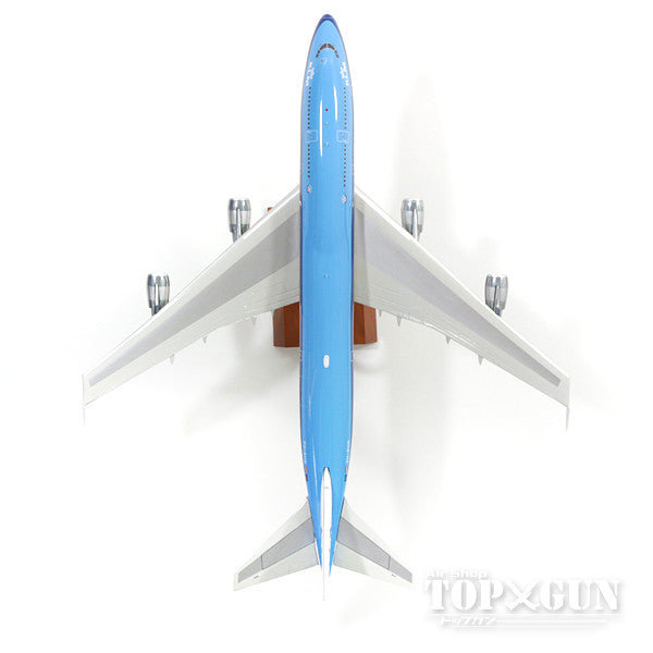 747-200BM（SUD） KLMオランダ航空 8-90年代 (スタンド付属) PH-BUN 「Anthony H.G. Fokker」 1/200 ※金属製 [IF742SUD1017]