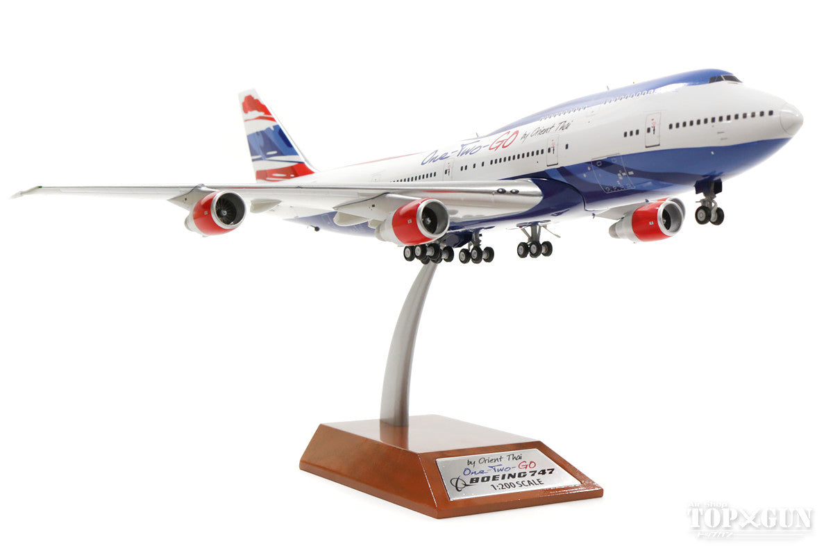 747-300 One-Two-Go Orient Thai Airlines HS-UTK (stand included) 1/200 [IF7430118]