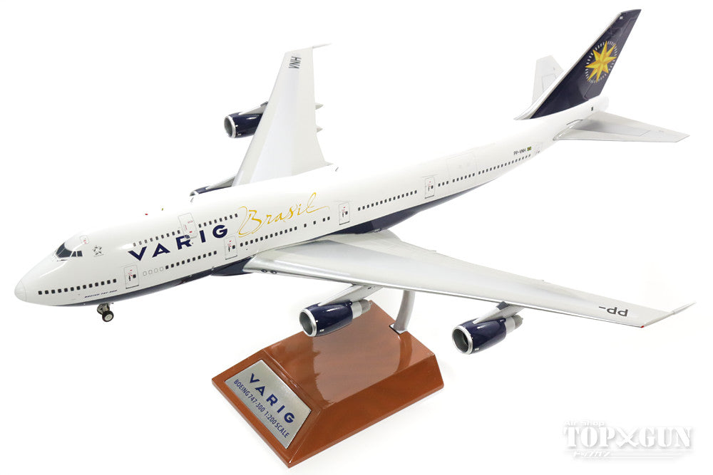 747-300M Varig Brazilian Airlines 1990s (stand included) PP-VNH 1/200 *Made of metal [IF7430916]