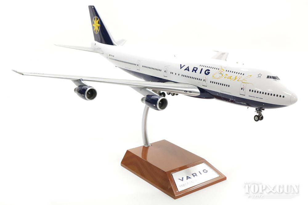 747-300M Varig Brazilian Airlines 1990s (stand included) PP-VNH 1/200 *Made of metal [IF7430916]