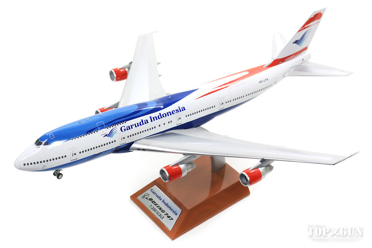 747-300 Garuda Indonesia/Orient Thai HS-UTK (stand included) 1/200 [IF743GA1218]