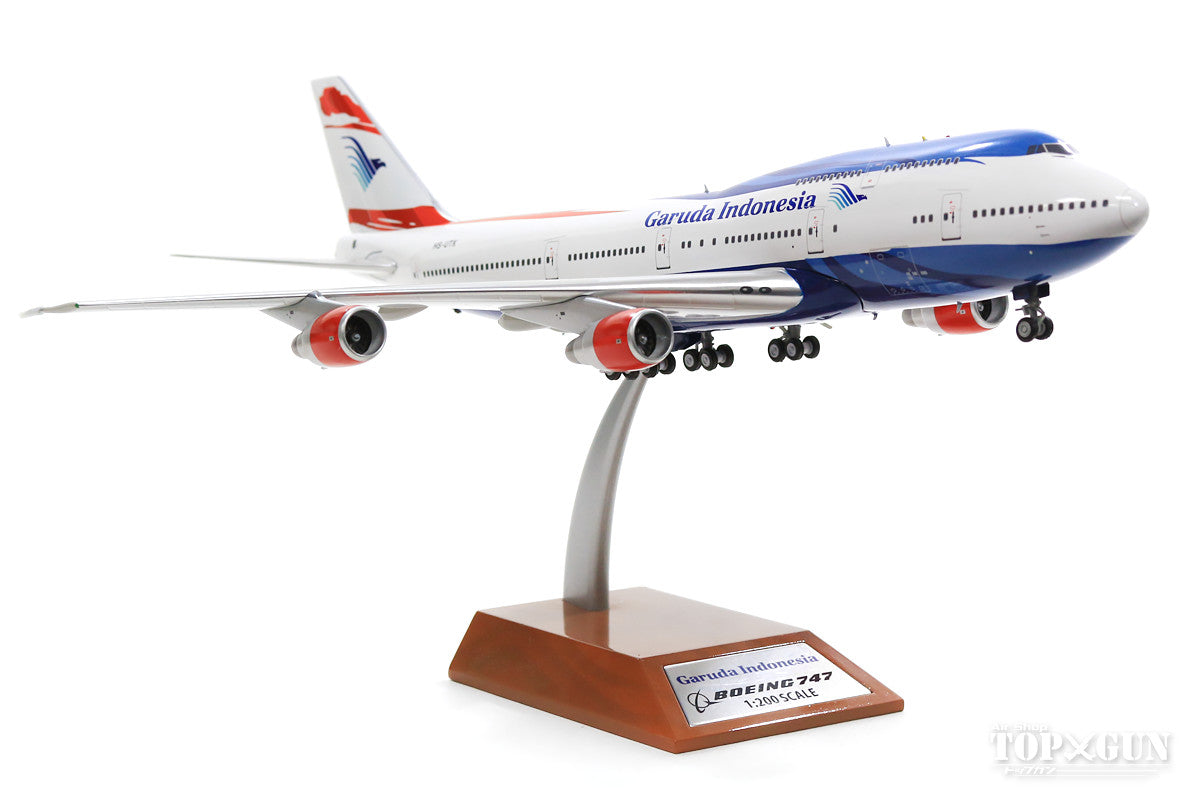 747-300 Garuda Indonesia/Orient Thai HS-UTK (stand included) 1/200 [IF743GA1218]