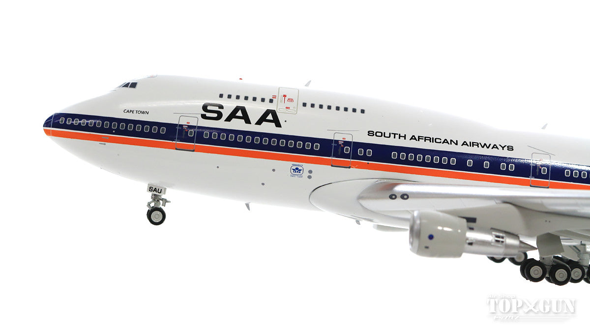 747-300 South African Airways ZS-SAU (stand included) 1/200 *Made of metal [IF743SA1218]