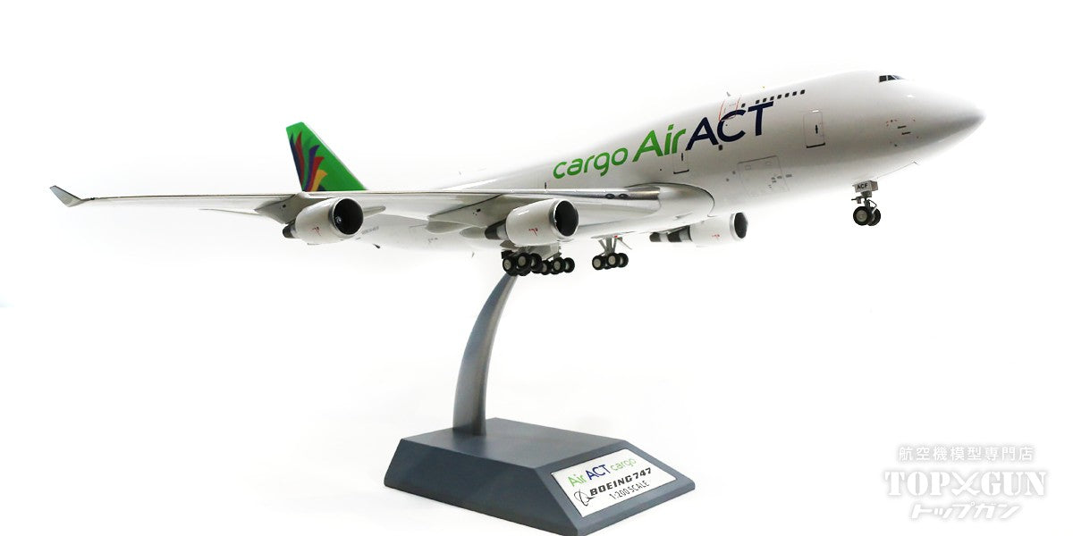 InFlight200 747-481(BDSF) ACTエアラインズ TC-ACF スタンド付属 1