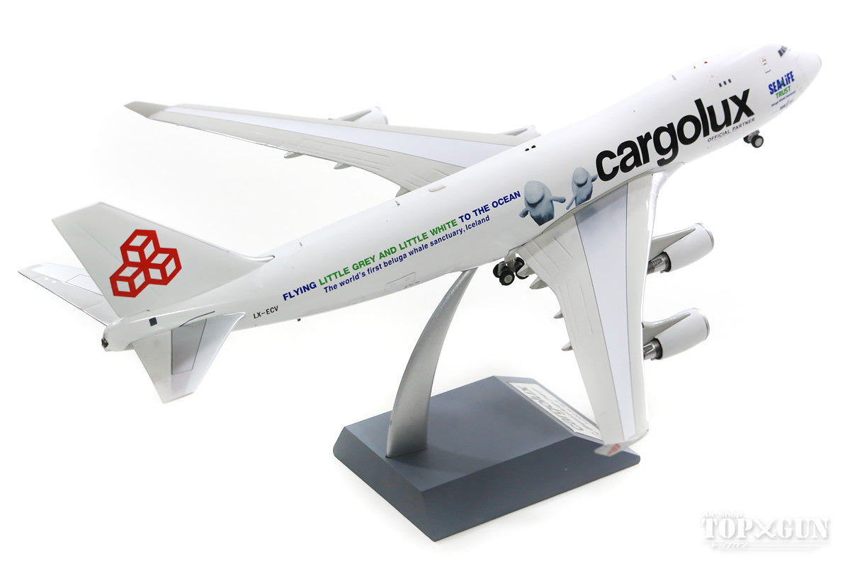 747-400 Cargolux Airlines LX-ECV (stand included) 1/200 [IF744CV0319]