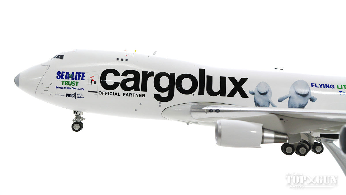 747-400 Cargolux Airlines LX-ECV (stand included) 1/200 [IF744CV0319]