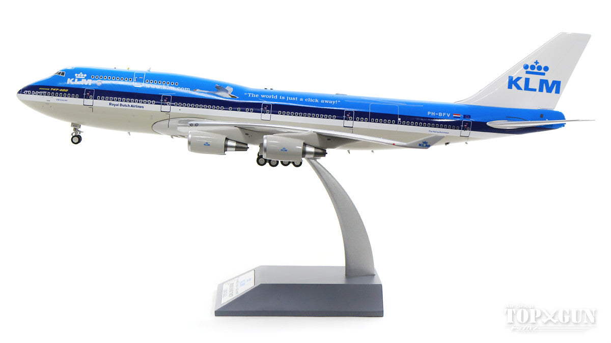 Inflight 1/200 KLMオランダ航空 B747-400-