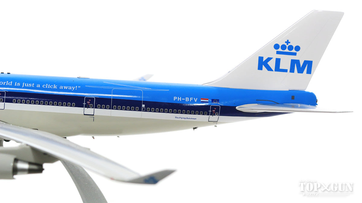 747-400 KLM Royal Dutch Airlines PH-BFV "City of Vancouver" With Stand 1/200 [IF744KL0919]