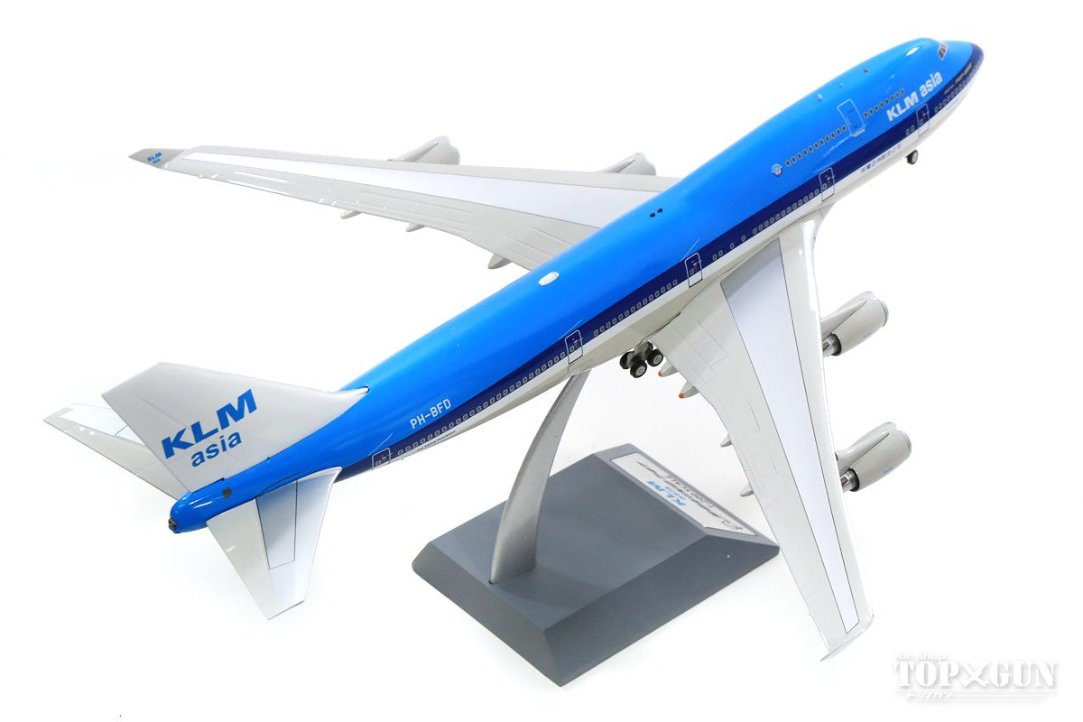 InFlight200 747-406M KLM航空 アジア PH-BFD スタンド付属 1/200