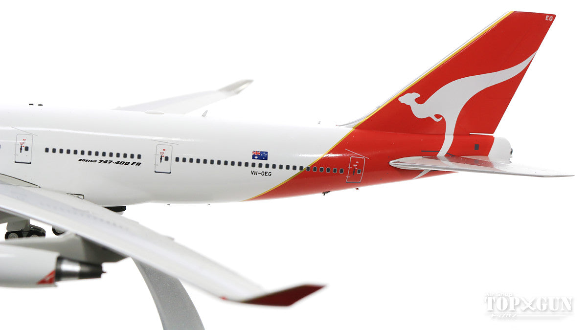 747-400 Qantas VH-OEG With Stand 1/200 [IF744QFA1119]