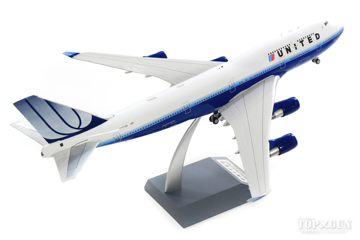 InFlight200 747-400 ユナイテッド航空 00年代 N171UA 1/200 ※金属製