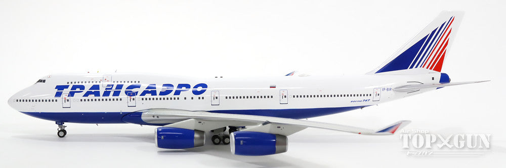 747-400 Transaero Airlines VP-BVR (stand included) 1/200 *Made of metal [IF744UN003]