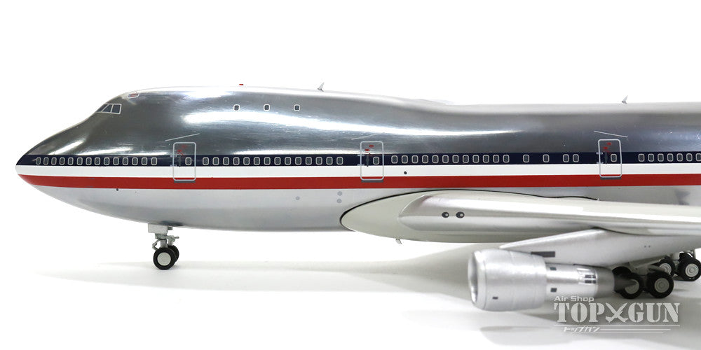 747-100 NASAアメリカ航空宇宙局 70年代 N905NA ポリッシュ仕上 （スタンド付属） 1/200 ※金属製 [IF747NASA001]