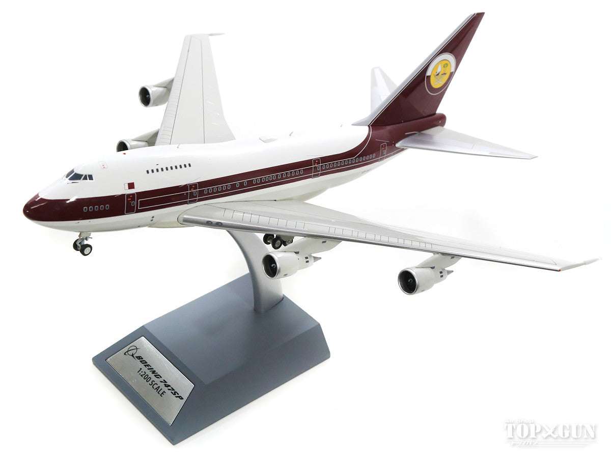 InFlight200 747SP Qatar Amiri Flight VP-BAT (stand included
