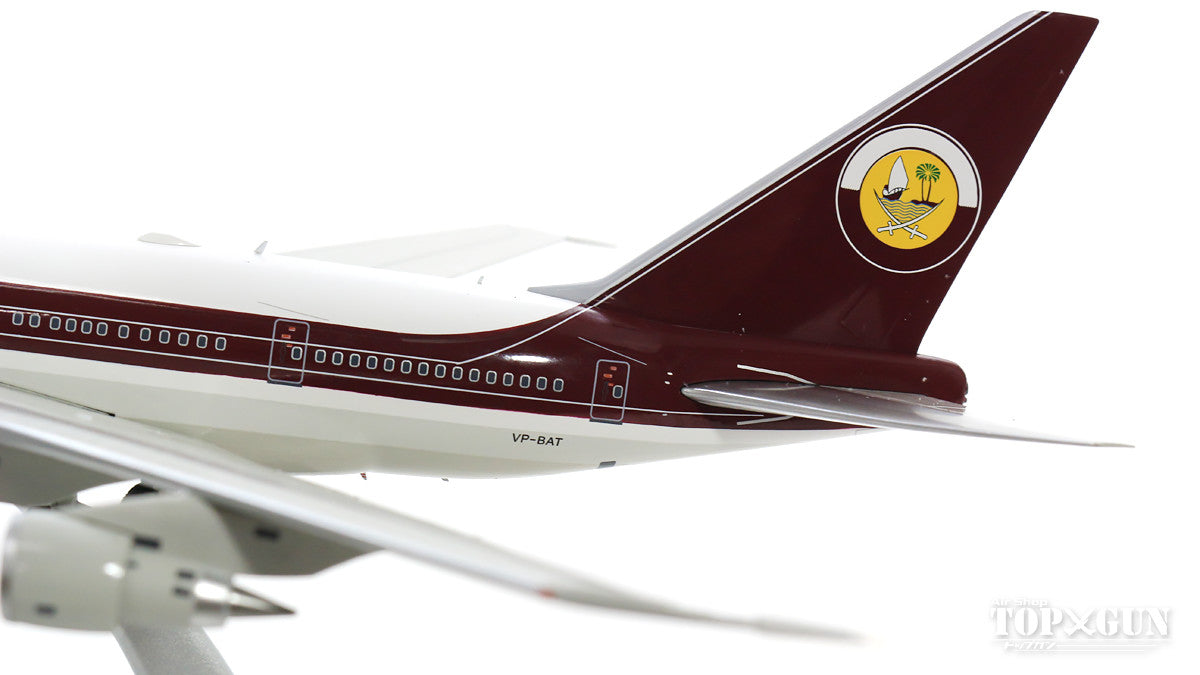 InFlight200 747SP Qatar Amiri Flight VP-BAT (stand included