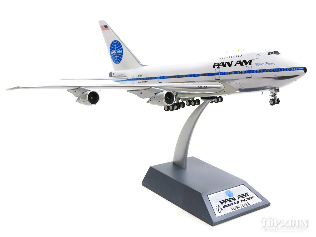 747SP Pan American World Airways 70s Polished finish (stand included) N531PA "Clipper Freedom" 1/200 *Made of metal [IF747SP0818P]