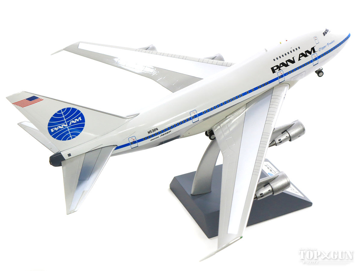 747SP パンアメリカン航空 70年代 ポリッシュ仕上（スタンド付属） N531PA 「Clipper Freedom」 1/200 ※金属製 [IF747SP0818P]