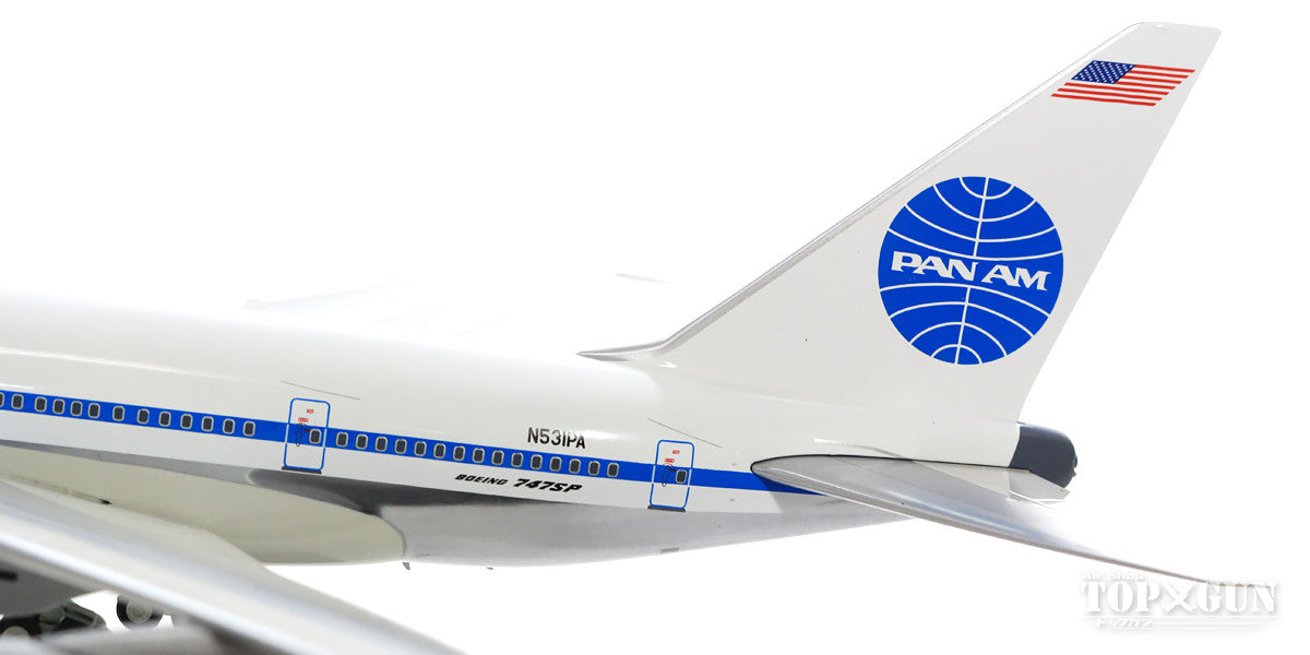 747SP Pan American World Airways 70s Polished finish (stand included) N531PA "Clipper Freedom" 1/200 *Made of metal [IF747SP0818P]