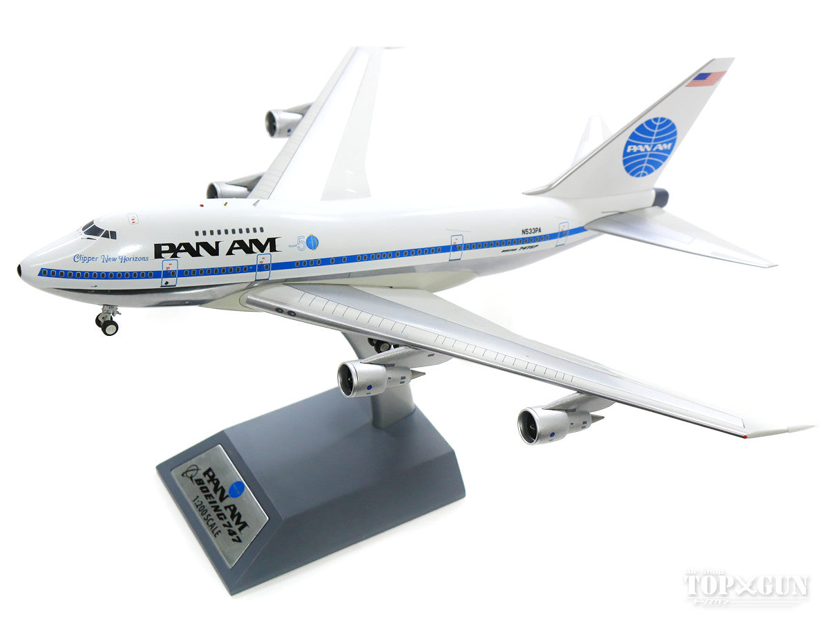 747SP Pan American Airways N533PA Polished (stand included) 1/200 *Made of metal [IF747SPPA0119P]