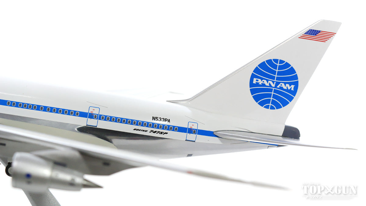 747SP Pan American Airways N533PA Polished (stand included) 1/200 *Made of metal [IF747SPPA0119P]